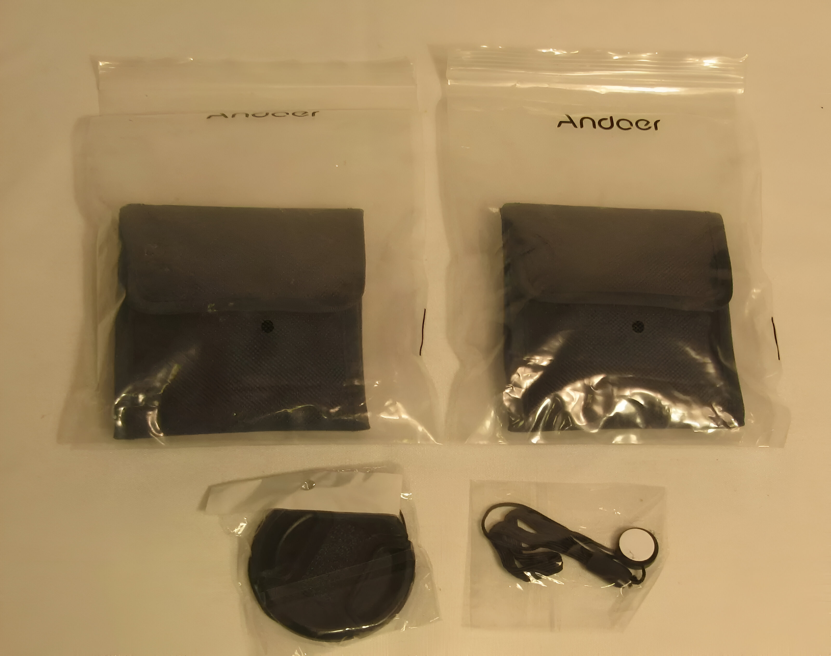 Kit de 6 Filtros Andoer de 55mm CPL ND8 FLD Y UV