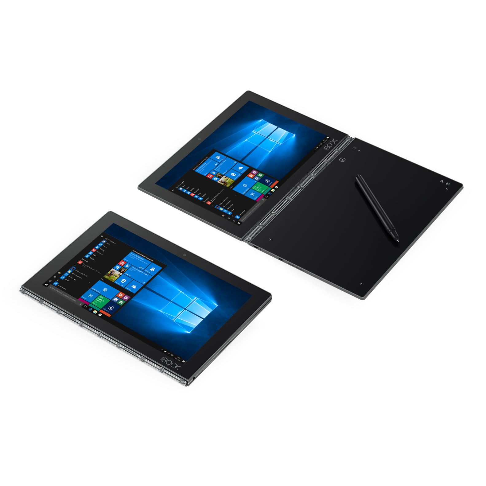 Tablet híbrida Lenovo Yoga Book YB1 10.1" con procesador Atom x5 2.4GHz, 4GB RAM