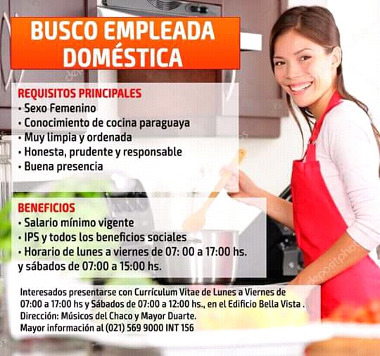 Empleada doméstica para hogar